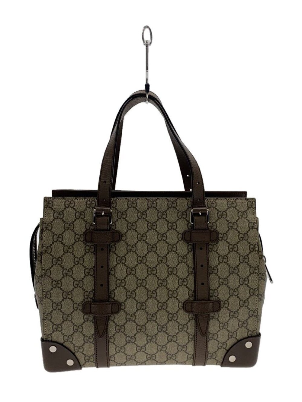 Gucci Tote Bag GG Supreme Brown All over